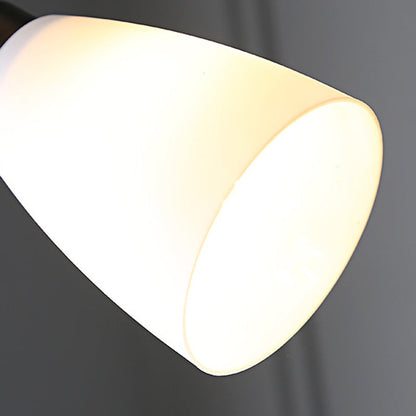 Contemporary Nordic Iron Acrylic Lampshade 1/2 - Light Standing Floor Lamp For Living Room