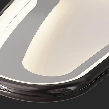 Contemporary Creative PC Aluminum Hardware Airplane LED Flush Mount Ceiling Light For Bedroom