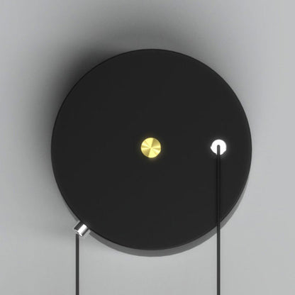 Contemporary Nordic Astronaut Moon Stars Pattern Acrylic Iron LED Wall Sconce Lamp For Living Room