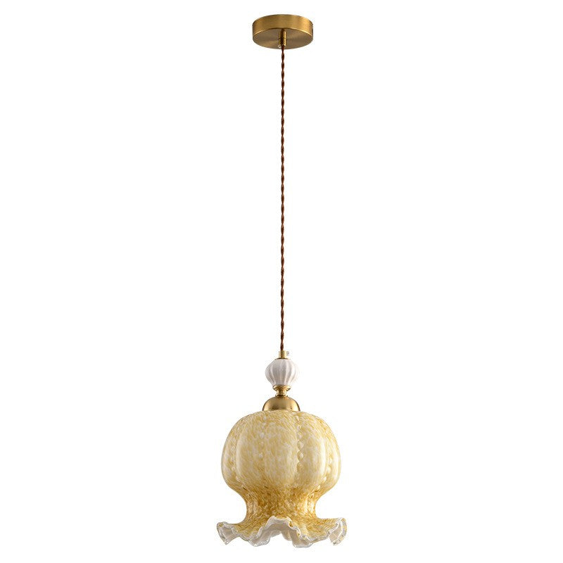 Contemporary Creative Octopus Glass Lampshade Hardware 1/3 - Light Chandeliers For Dining Room