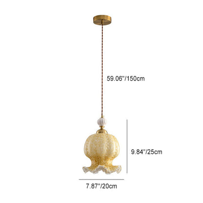 Contemporary Creative Octopus Glass Lampshade Hardware 1/3 - Light Chandeliers For Dining Room