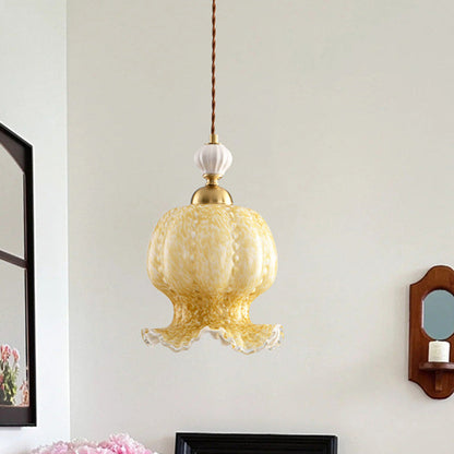 Contemporary Creative Octopus Glass Lampshade Hardware 1/3 - Light Chandeliers For Dining Room