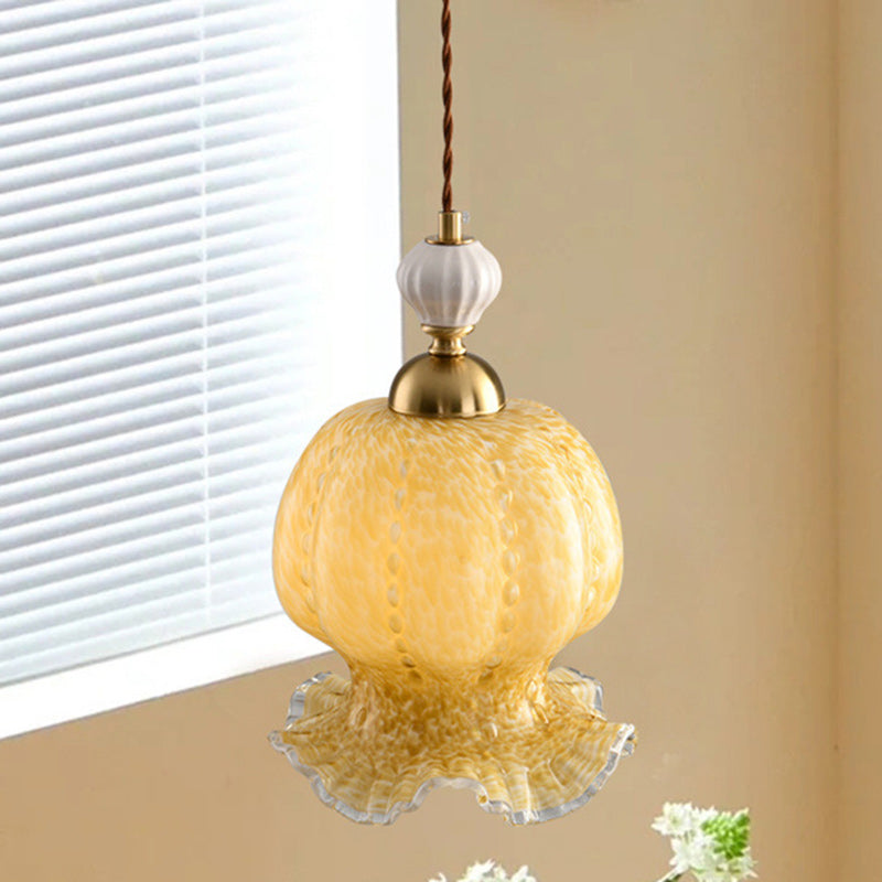 Contemporary Creative Octopus Glass Lampshade Hardware 1/3 - Light Chandeliers For Dining Room