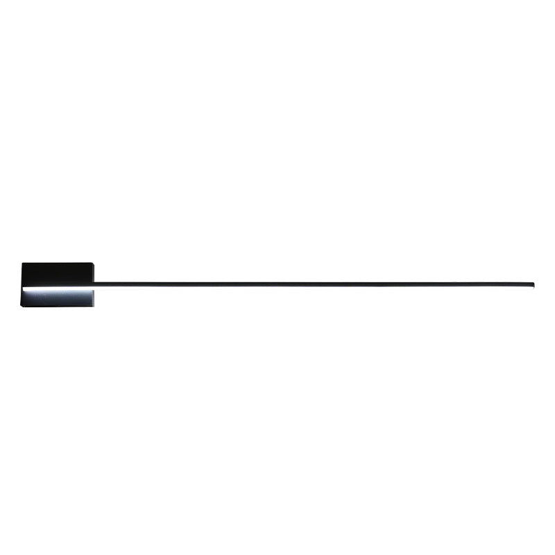 Modern Minimalist Long Strip Hardware Acrylic Lampshade LED Vanity Light Mirror Front Wall Sconce Lamp For Living Room