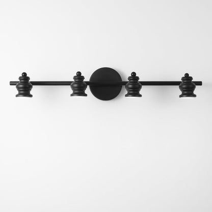 Modern Minimalist Hardware Iron LED Vanity Light Mirror Front Wall Sconce Lamp For Bathroom