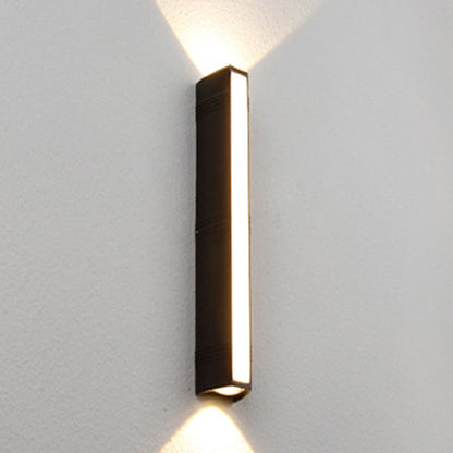 Modern Simplicity Waterproof Cuboid Full Aluminum LED Wall Sconce Lamp For Outdoor Patio