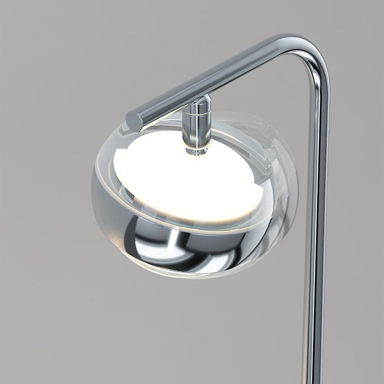 Contemporary Scandinavian Orb Acrylic Aluminum Iron LED Table Lamp For Living Room