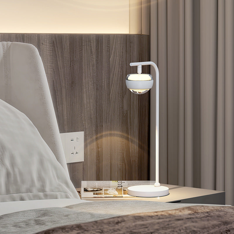 Contemporary Scandinavian Orb Acrylic Aluminum Iron LED Table Lamp For Living Room