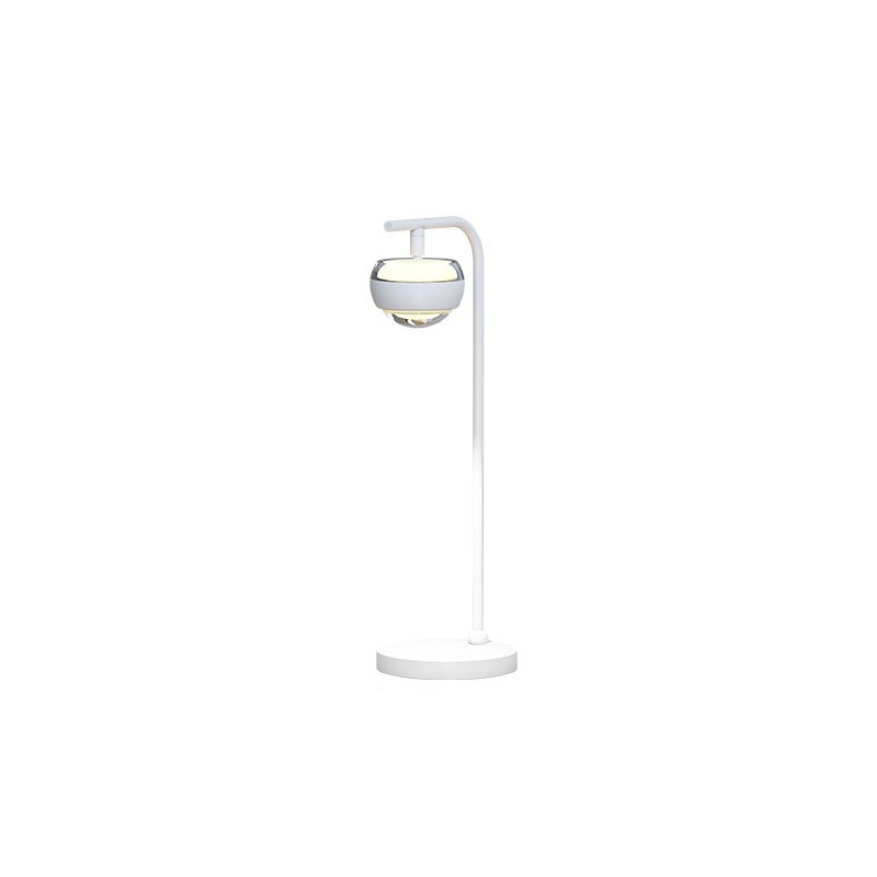 Contemporary Scandinavian Orb Acrylic Aluminum Iron LED Table Lamp For Living Room
