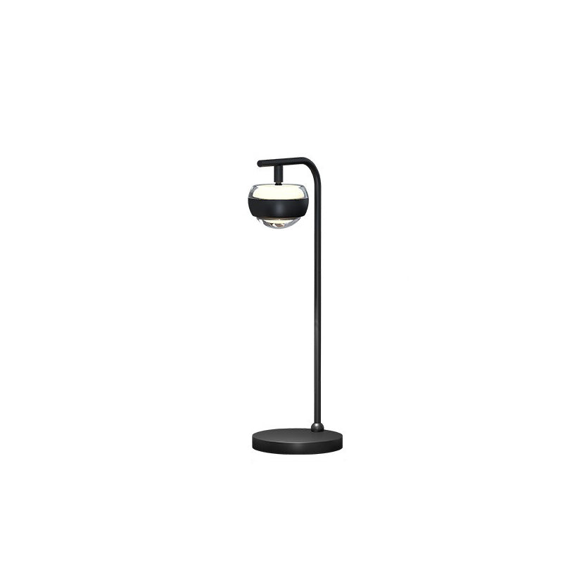 Contemporary Scandinavian Orb Acrylic Aluminum Iron LED Table Lamp For Living Room