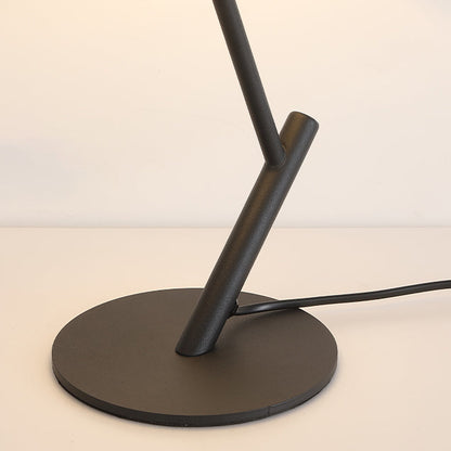 Modern Simplicity Umbrella Shape Fabric Lampshade Hardware 1 - Light Table Lamp For Living Room