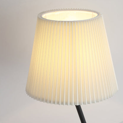 Modern Simplicity Umbrella Shape Fabric Lampshade Hardware 1 - Light Table Lamp For Living Room
