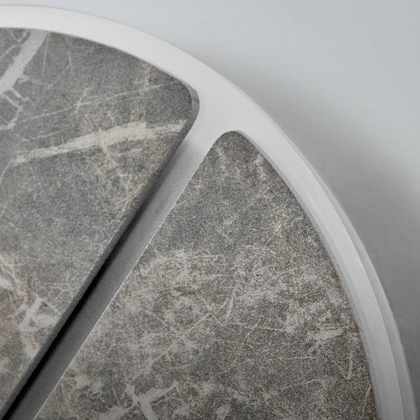 Contemporary Scandinavian Acrylic Iron Rock Board LED Wall Sconce Lamp For Living Room