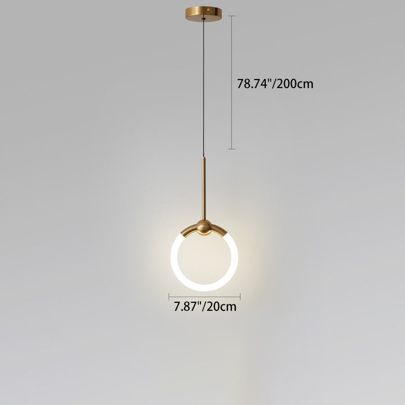 現代的な北欧ドーム型円形アクリル鉄ランプシェードLEDペンダントライト寝室用