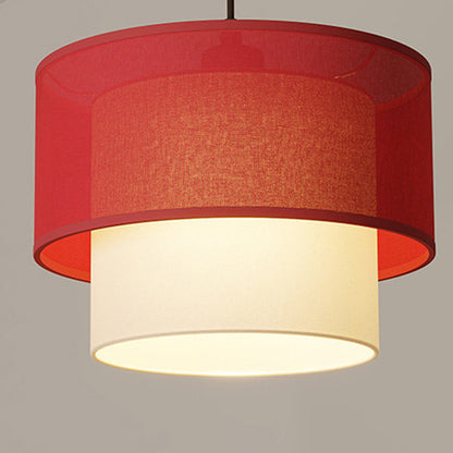 Contemporary Nordic Iron Base Marble Table Round Fabric Lampshade 1 - Light Standing Floor Lamp For Living Room