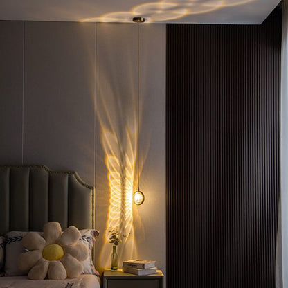 Contemporary Creative Dome Round Earth Dolphin Dandelion Bubbles Deer Aluminum Crystal LED Pendant Light For Living Room