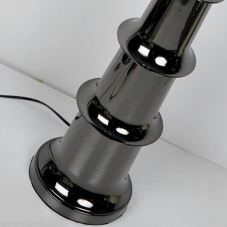 Contemporary Scandinavian Lava Orb PVC Acrylic LED Standing Floor Lamp For Living Room