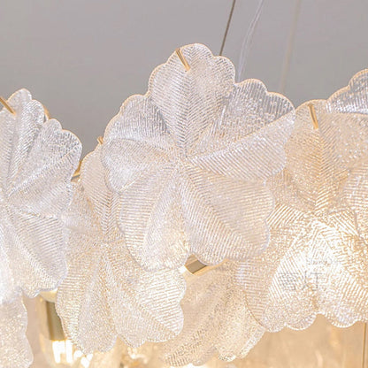 Traditional French Dome Round Snowflake Double Layer Iron Glass 16/20 - Light Chandelier For Living Room