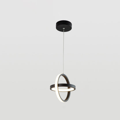 Modern Simplicity Dome Round Square Acrylic Iron LED Pendant Light For Dining Room