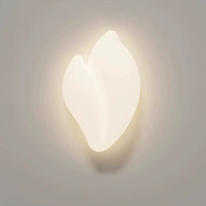 Contemporary Creative Cloud Pentagram Leaf Hardware PE LED Flush Mount Ceiling Light For Bedroom