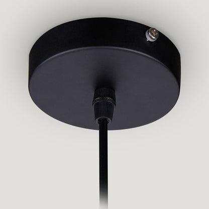 Contemporary Scandinavian Diamond Conical Iron PVC 1 - Light Pendant Light For Dining Room
