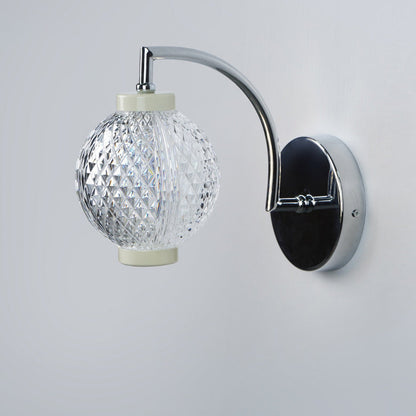 Contemporary Nordic Round Orbs Acrylic Iron 1/2 - Light Wall Sconce Lamp For Bedroom