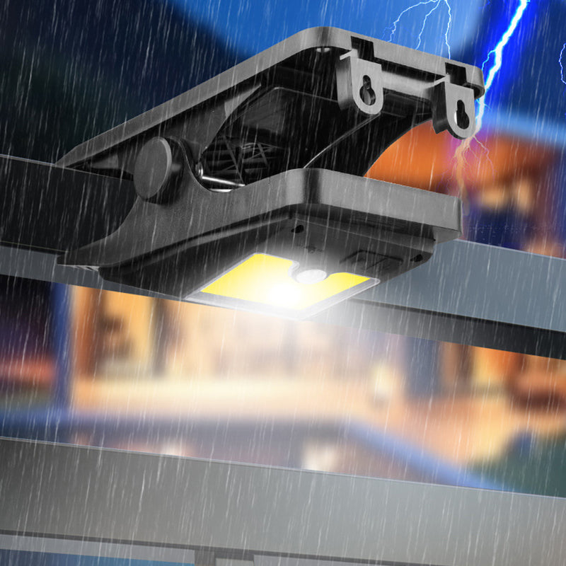 Modern Simplicity Solar Waterproof ABS Clip On Motion Sensor LED Outdoor Light For Garden