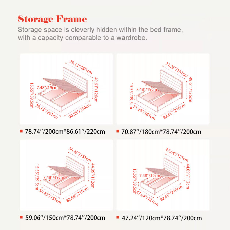 Elegant Pearl Microfiber Leather Upholstered Headboard Bed Frame - Luxury Refined Smooth Edges Bed For Your Bedroom