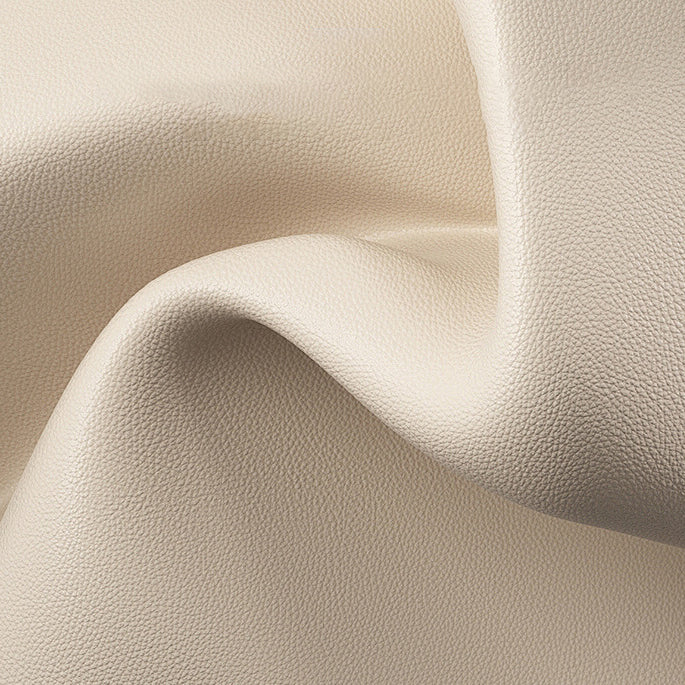 Modern Luxury Microfiber Leather & Carbon Steel Round Cushion Dining Chair With Backrest For Dining Room