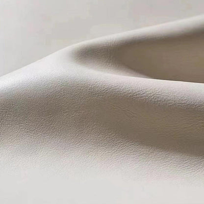 Contemporary Nordic Square Upholstered Stainless Steel Frame Microfiber Leather Dining Chair Curved Backrest Armrest for Dining Room