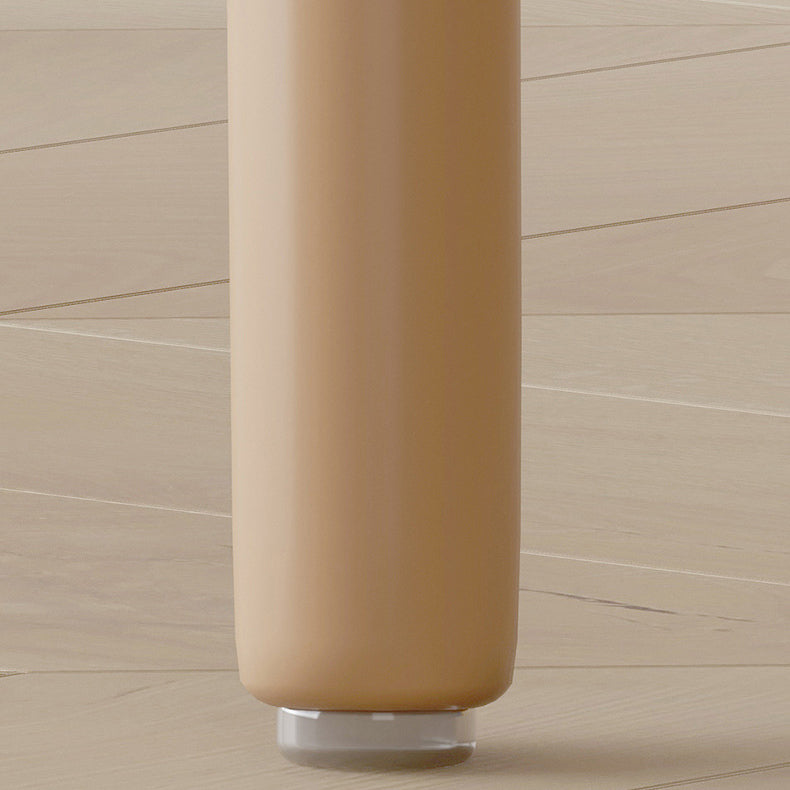 Modern Minimalist Square PP Plastic Dining Chair Backrest For Dining Room