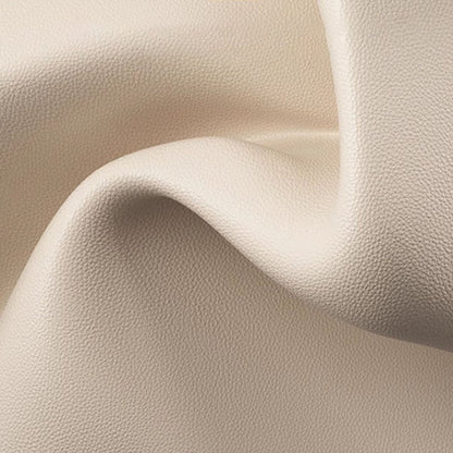 Modern Minimalist Round Upholstered  Microfiber Leather Hardware Vanity Stool Movable Liftable For Bedroom