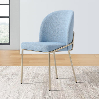 Contemporary Scandinavian Microfiber Leather Carbon Steel Sponge Square Oval Back Dining Chair Backrest For Dining Room