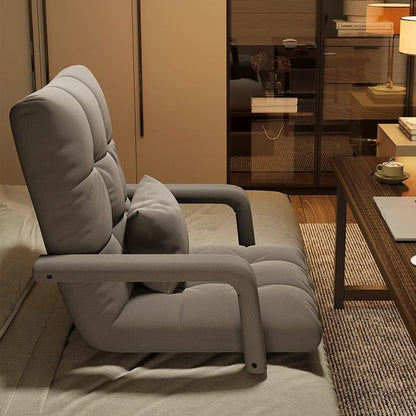 Modern Simplicity Technical Fabric Artificial Leather Sponge Cotton Rectangular Adjustable Back Chair Armrest For Bedroom