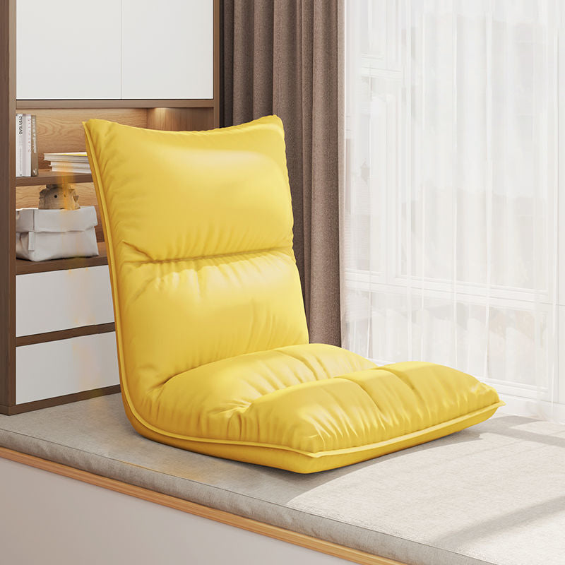 Modern Simplicity Technical Fabric Artificial Leather Sponge Cotton Rectangular Adjustable Back Chair Armrest For Bedroom