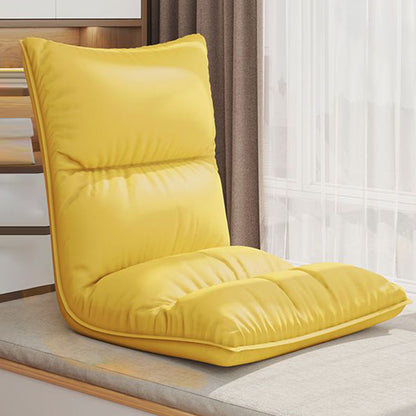 Modern Simplicity Technical Fabric Artificial Leather Sponge Cotton Rectangular Adjustable Back Chair Armrest For Bedroom