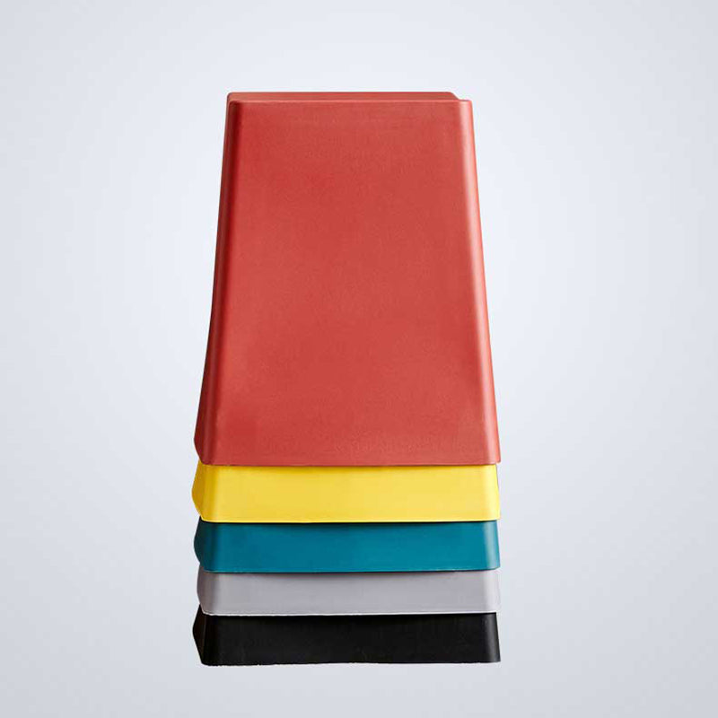 Contemporary Creative PP Trapezoidal Keyboard Button Stackable Stool Backless For Dining Room