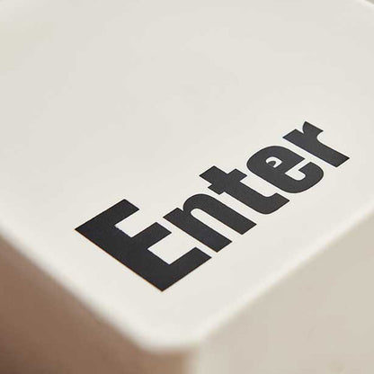 Contemporary Creative PP Trapezoidal Keyboard Button Stackable Stool Backless For Dining Room