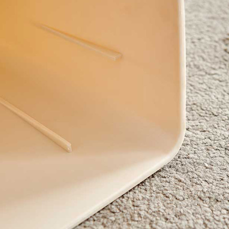 Contemporary Creative PP Trapezoidal Keyboard Button Stackable Stool Backless For Dining Room