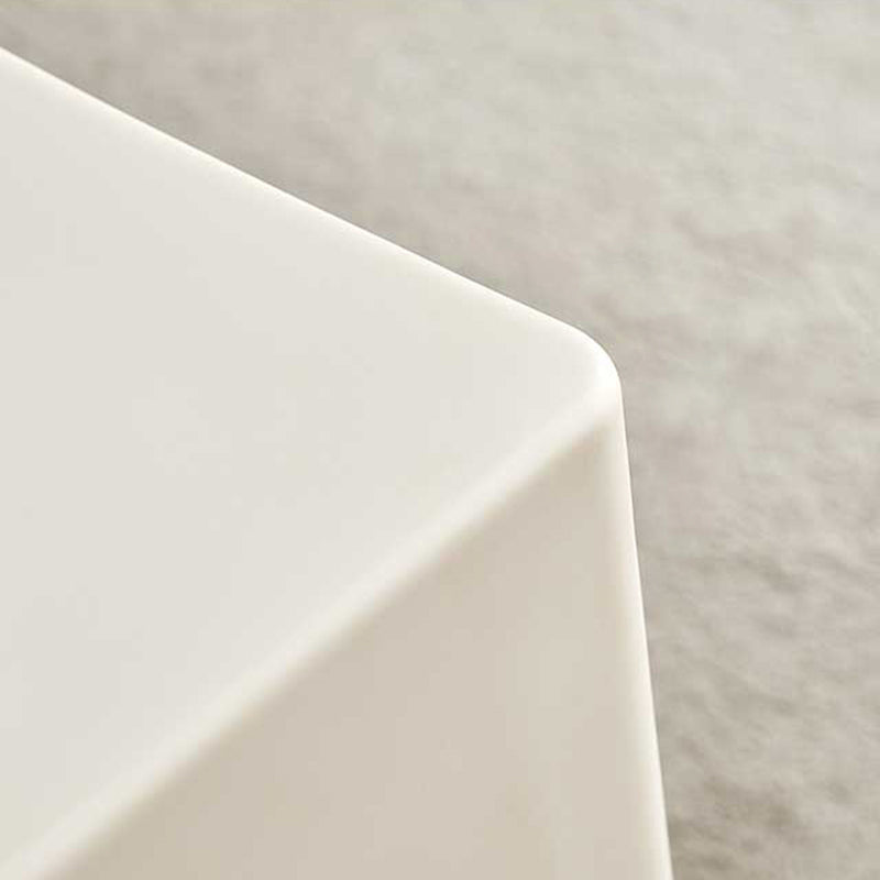 Contemporary Creative PP Trapezoidal Keyboard Button Stackable Stool Backless For Dining Room