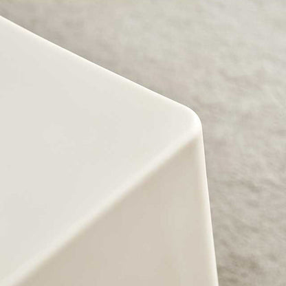 Contemporary Creative PP Trapezoidal Keyboard Button Stackable Stool Backless For Dining Room