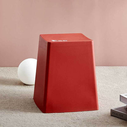 Contemporary Creative PP Trapezoidal Keyboard Button Stackable Stool Backless For Dining Room