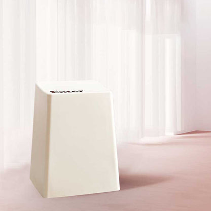 Contemporary Creative PP Trapezoidal Keyboard Button Stackable Stool Backless For Dining Room