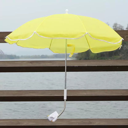 Contemporary Creative Kids PP Metal Square Cartoon Outdoor Foldable Recliner Backrest Sunshade For Outdoor