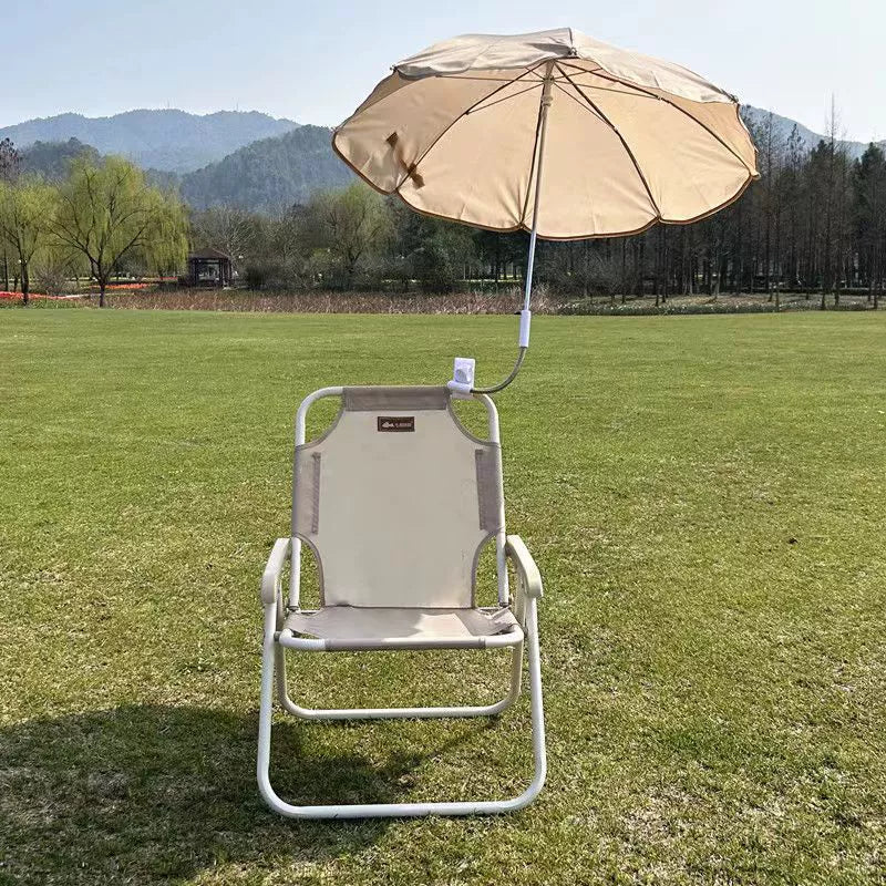 Contemporary Creative Kids PP Metal Square Cartoon Outdoor Foldable Recliner Backrest Sunshade For Outdoor