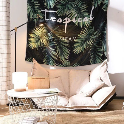 Modern Simplicity Linen Cotton Sponge Tofu Foldable Lazy Sofa Backrest For Bedroom