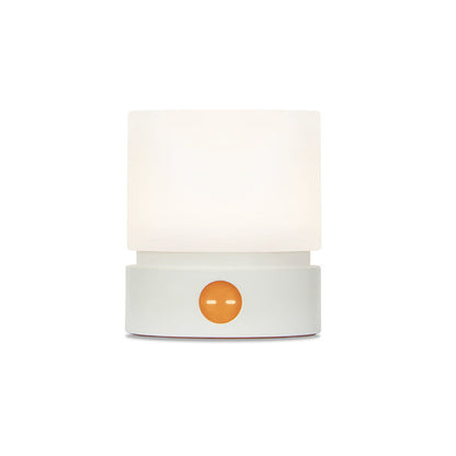 Contemporary Nordic Timer Rechargeable ABS HIPS Silica Cylinder LED Table Lamp Night Light For Bedside