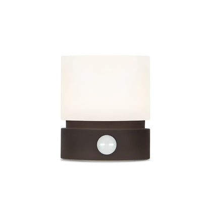 Contemporary Nordic Timer Rechargeable ABS HIPS Silica Cylinder LED Table Lamp Night Light For Bedside