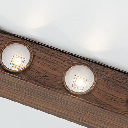 Modern Minimalist Rectangle Aluminum Iron LED Wall Sconce Lamp  For Bedroom