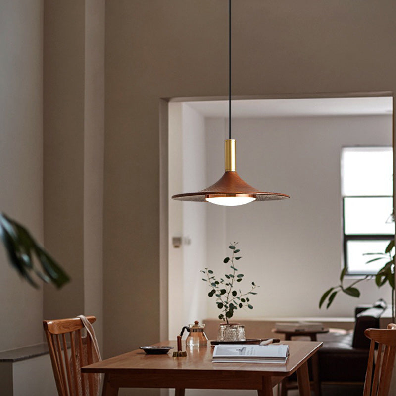 Modern Minimalist Round Disc Iron LED Island Light Chandelier For Dining Room